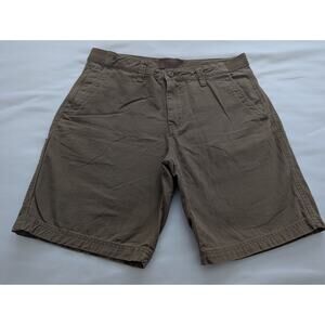 Clearwater Outfitters Men's Shorts 34 Olive Green Khaki Cargo Stretch Waist